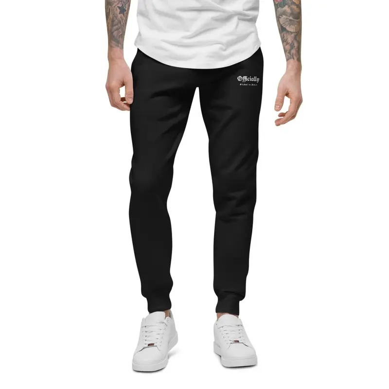 Officially Global Black Joggers 